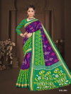Ikkat With Latkan Daily Wear Printed Cotton Sarees Catalog